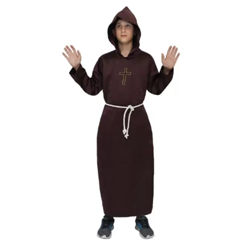 Vestito frate francescano per bambini - costume prete carnevale