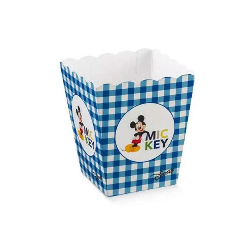 Contenitore caramelle pop corn Topolino - misura piccola 10 pz
