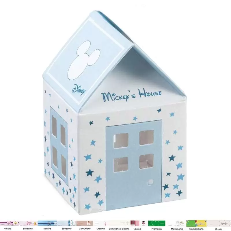 Scatoline casette di Topolino portaconfetti - 20 pz