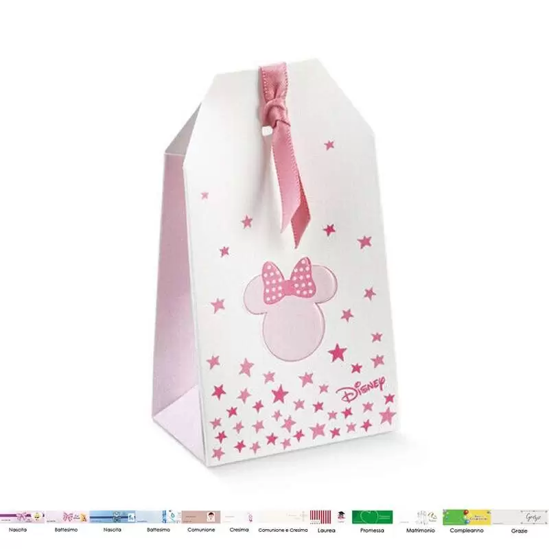 Scatoline Minnie's stars con nastrino - 20pz