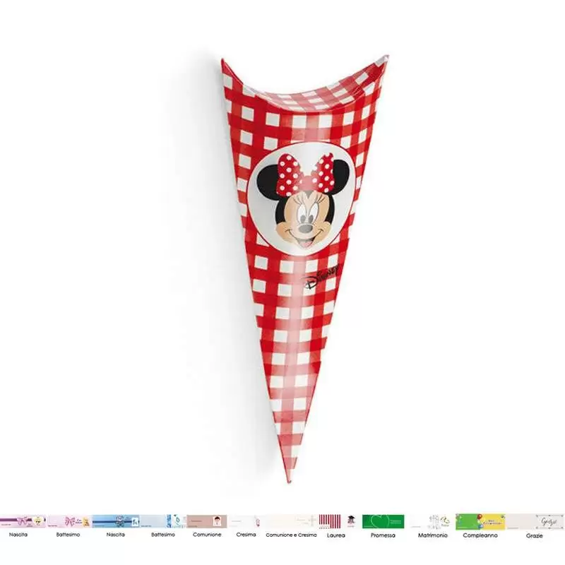 Coni portaconfetti Minnie - 20 pz