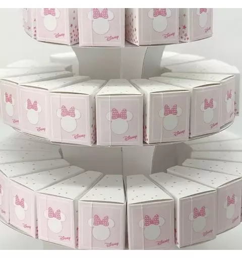 Scatolina fetta di torta Minnie' stars - 20 pz