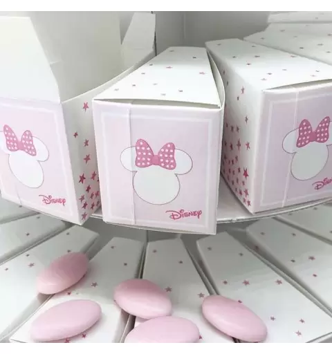 Scatolina fetta di torta Minnie' stars - 20 pz