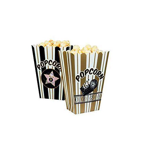 Box porta pop corn Hollywood - 12 pz