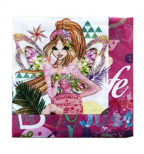 KIT 16 - 105 PZ. COORDINATO COMPLEANNO TRILLY FAIRIES