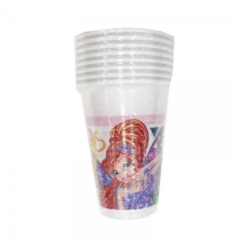 BICCHIERI WINX BUTTERFLIX 8 PZ