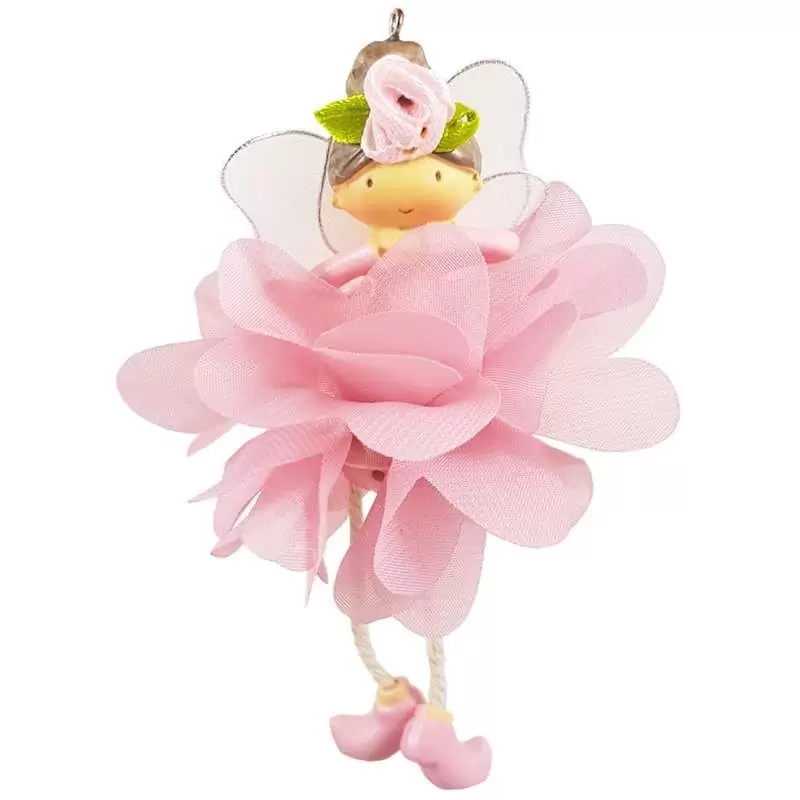 Bomboniere fatine - rosa e bianche 4 pz