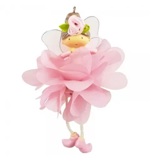 Bomboniere fatine - rosa e bianche 4 pz