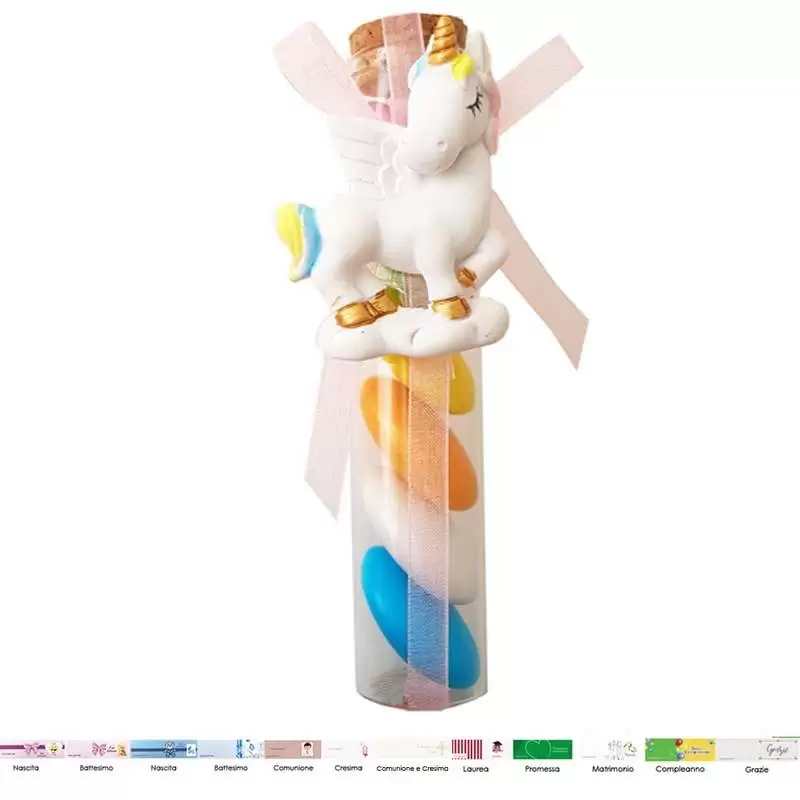 Bomboniere unicorno magnete - 12 pz