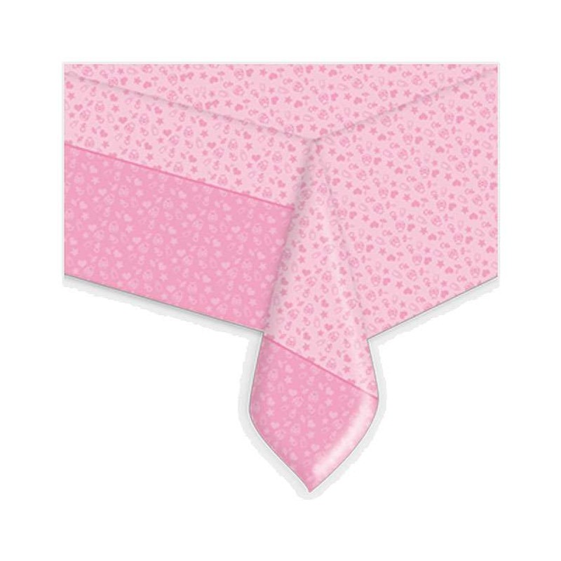 Kit n.59 cicogna nuvola rosa - accessori tavola bimba