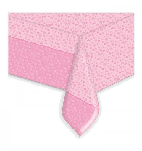 Kit n.59 cicogna nuvola rosa - accessori tavola bimba