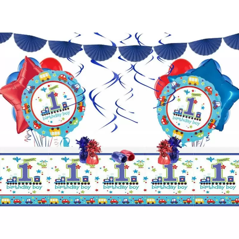 Allestimento compleanno 1 anno - birthday boy