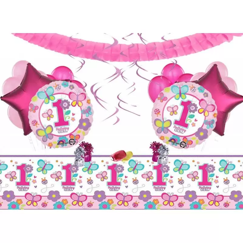 Allestimento compleanno 1 anno - birthday girl