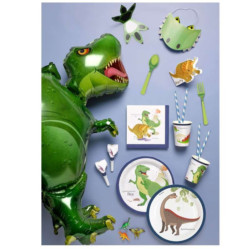 Kit n.16 happy dinosaur - addobbi festa a tema dinosauri