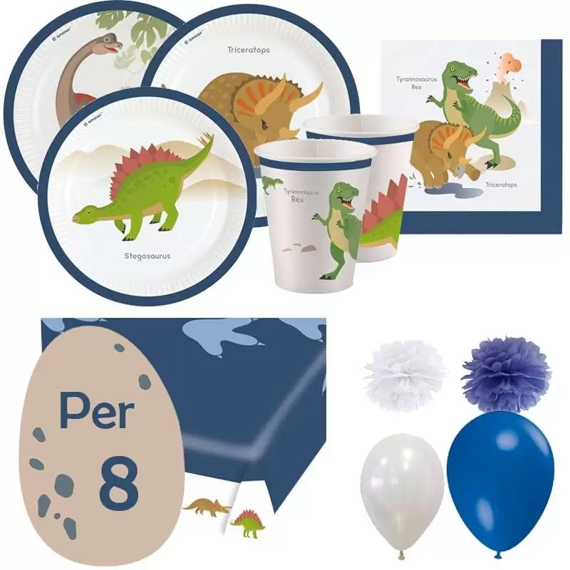 Kit n.49 happy dinosaur - set festa dinosauri