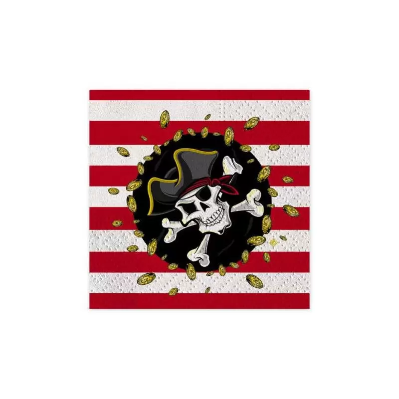 Kit n.57 pirati strisce - addobbi commpleanno