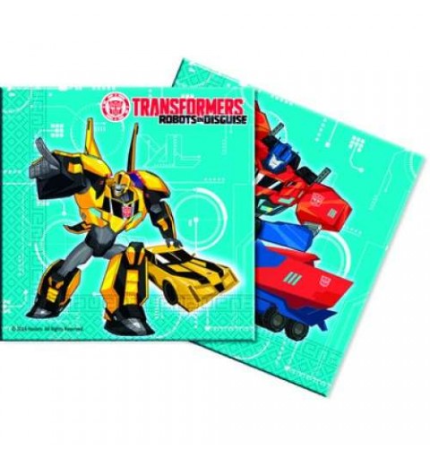Kit n.54 transformers - addobbi tavola per 16