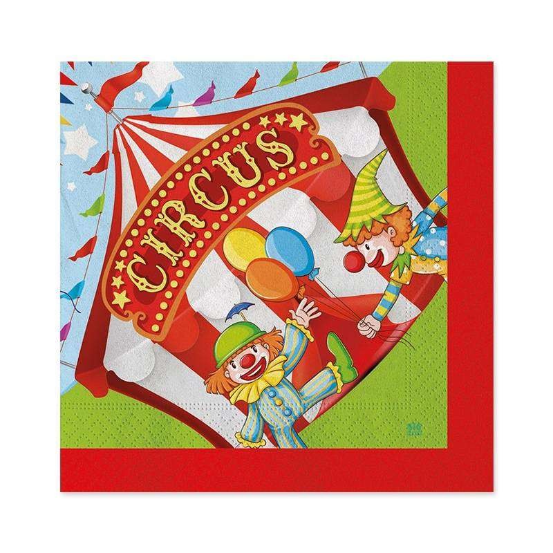 KIT N.63 CIRCUS PARTY – ADDOBBI PER COMPLEANNO 32 PERSONE