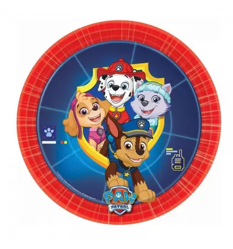 Piattini dessert Paw Patrol - nuova grafica