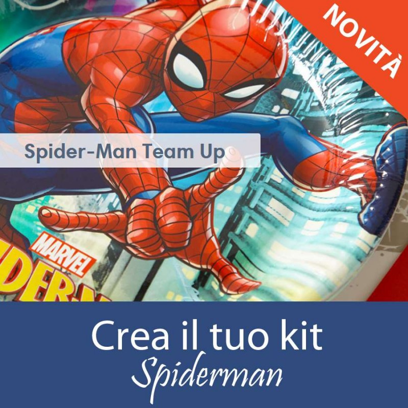 Kit personalizzato Spiderman - l'uomo ragno