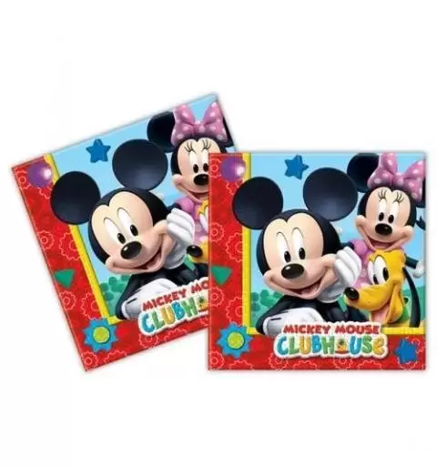 KIT 7 - 217 PZ.. TOPOLINO + MONOCOLORE ROSSO