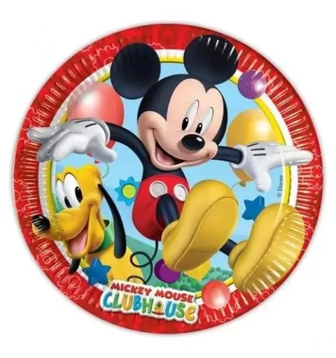 KIT 7 - 217 PZ.. TOPOLINO + MONOCOLORE ROSSO