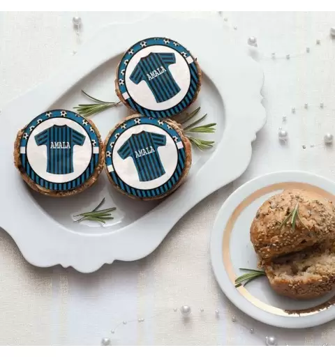 Mini cialde Inter calcio - 24 pz