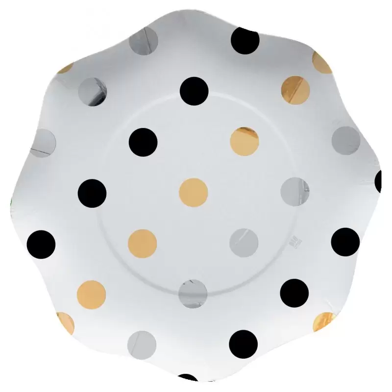 Piatti dessert pois prestige bianchi - 40 pz