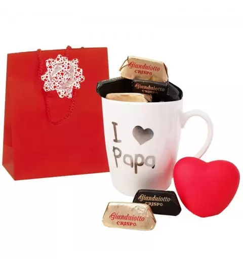 Regalo festa del papa - tazza e cioccolatini