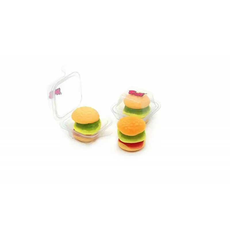 Mini burger caramelle gommose - panini borbidi