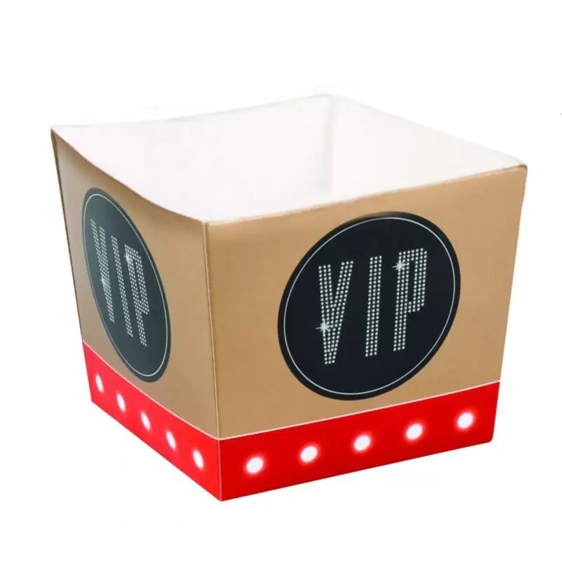 Box pop corn vip party Hollywood - 24 pz