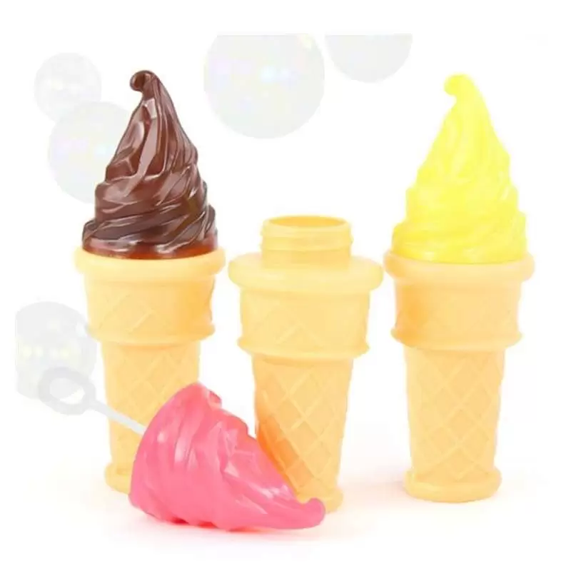 Bolle di sapone cono gelato - 18 pz