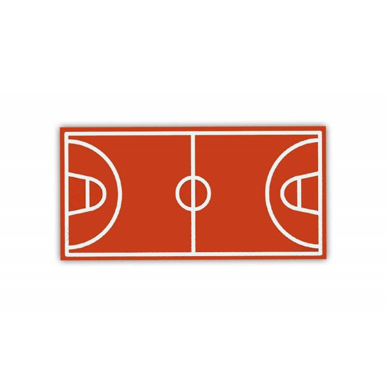 Cialda campo da basket rettangolare ostia per torta