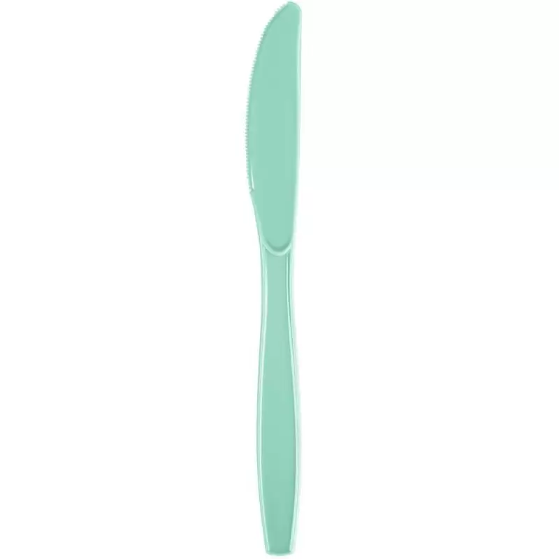 Coltelli verde menta fresh mint - 24 pz