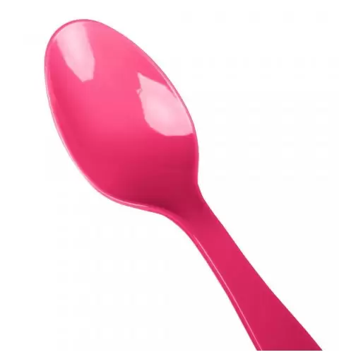 CUCCHIAI FUCSIA - HOT MAGENTA 24 PZ