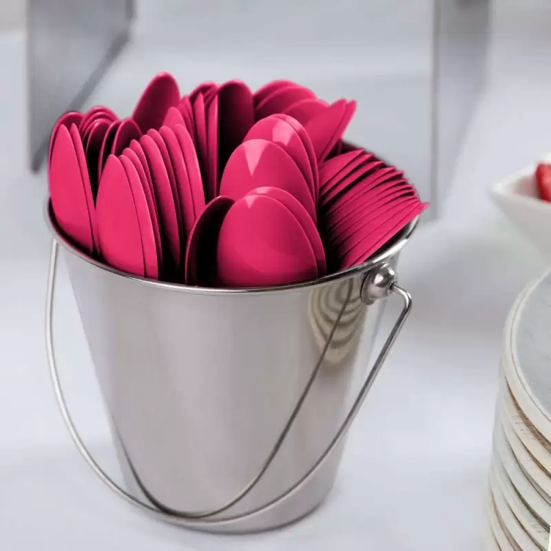 CUCCHIAI FUCSIA - HOT MAGENTA 24 PZ