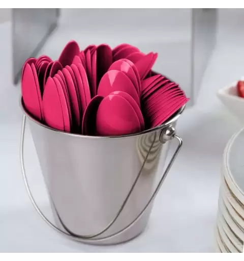 CUCCHIAI FUCSIA - HOT MAGENTA 24 PZ