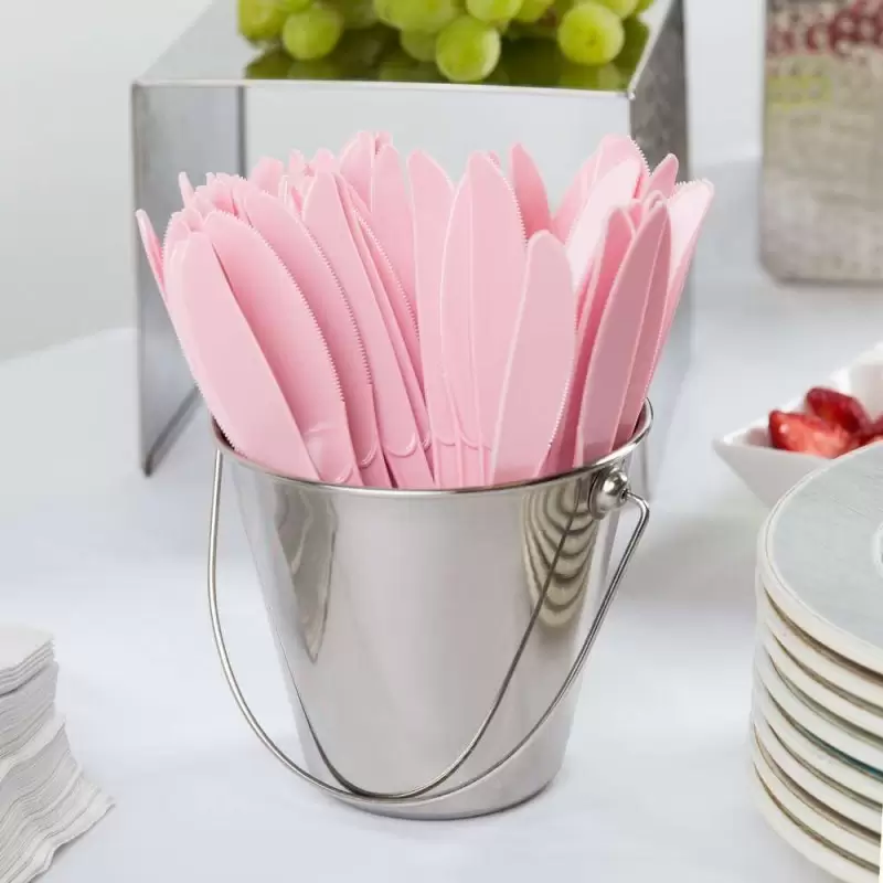 COLTELLI ROSA CHIARO - CLASSIC PINK 24 PZ