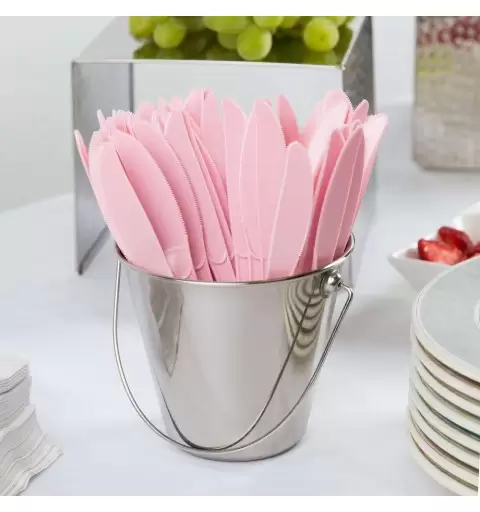 COLTELLI ROSA CHIARO - CLASSIC PINK 24 PZ
