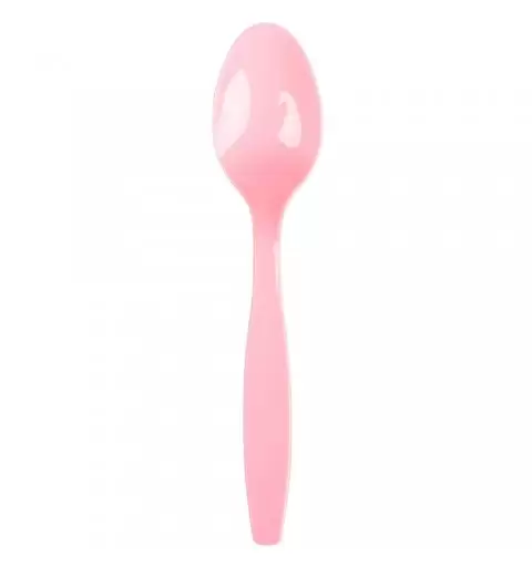 CUCCHIAI ROSA CHIARO - CLASSIC PINK 24 PZ