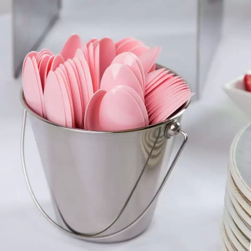 CUCCHIAI ROSA CHIARO - CLASSIC PINK 24 PZ