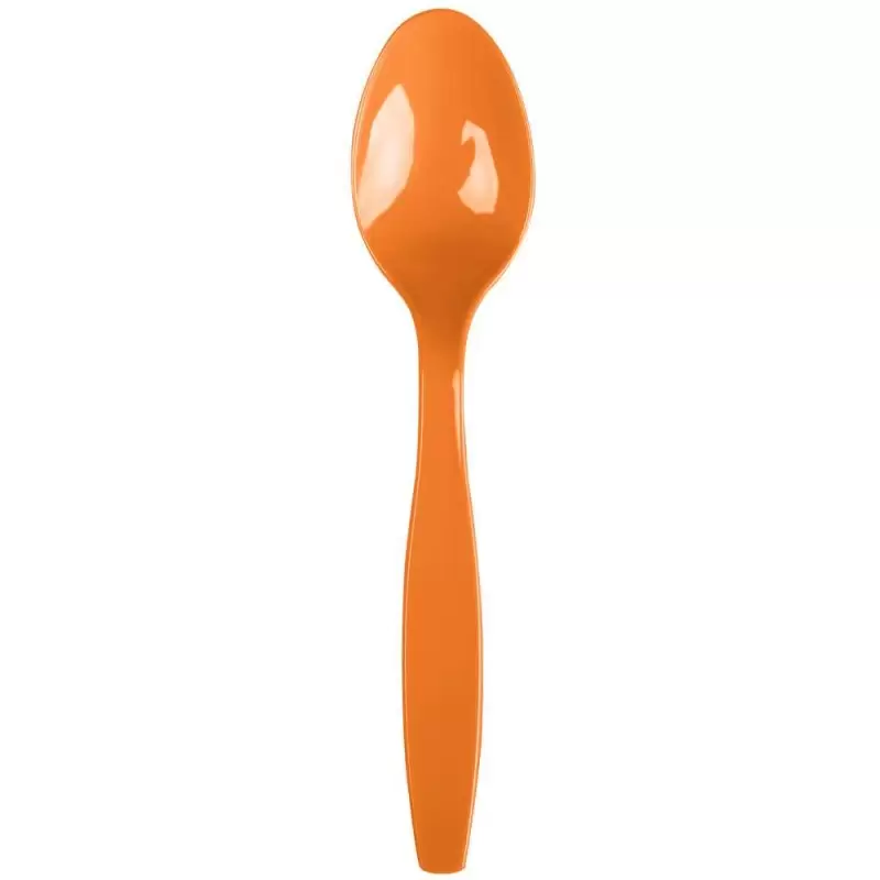 CUCCHIAI ARANCIONE - SUNKISSED ORANGE 24 PZ