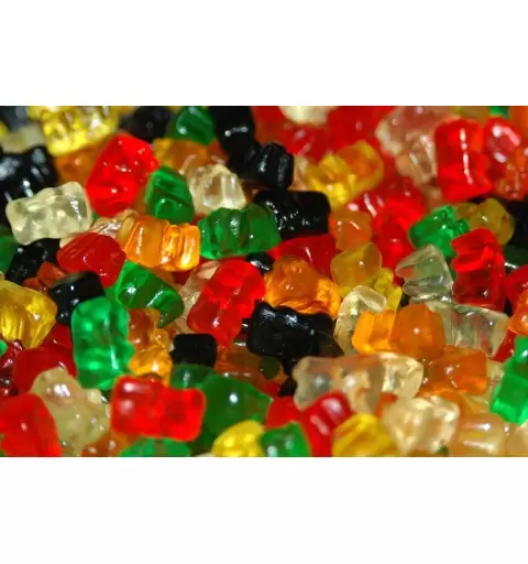 Caramelle gommose orsetti colorati - 100 gr