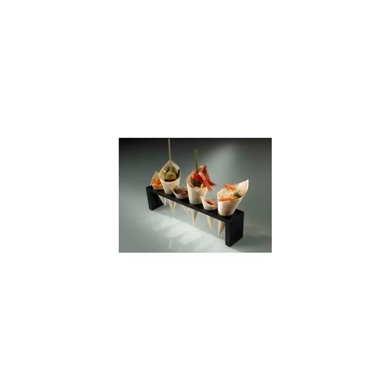 SET 2 PZ. PORTA CONI 6 POSTI + 25 CONI BAMBOO S0075.Z 