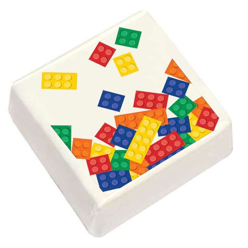 Marshmallow Lego Block Party - 20 quadratini
