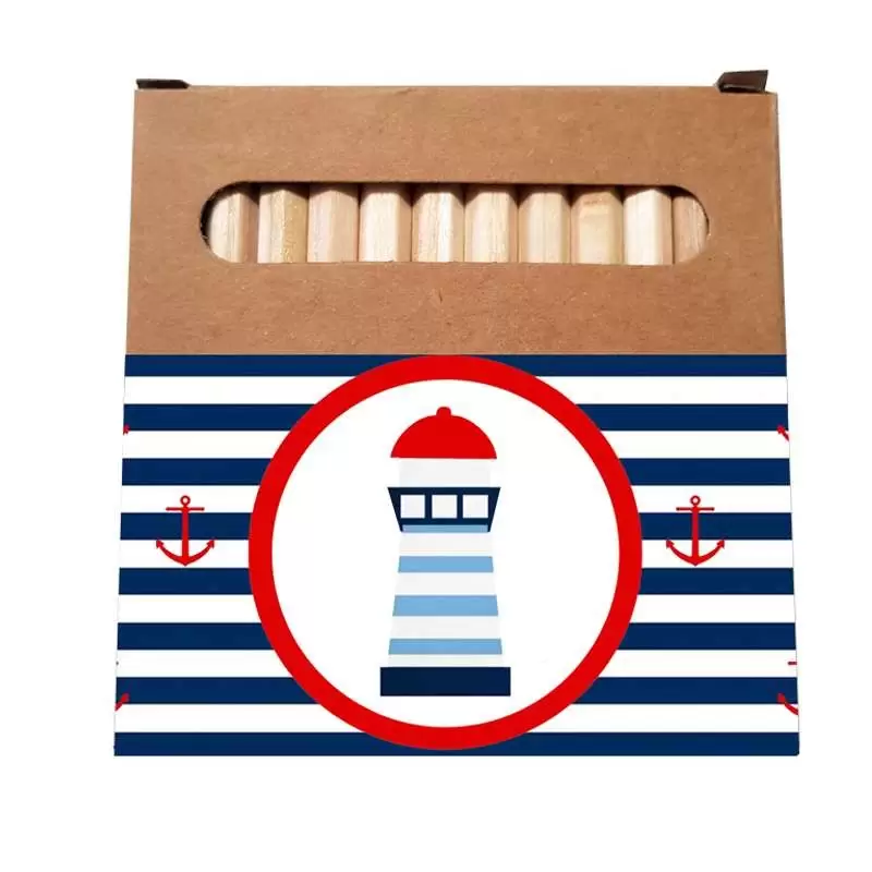 Pastelli colorati tema mare - 10 pz