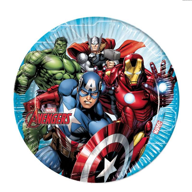 Kit n.63 Avengers Assemble - set festa per 32