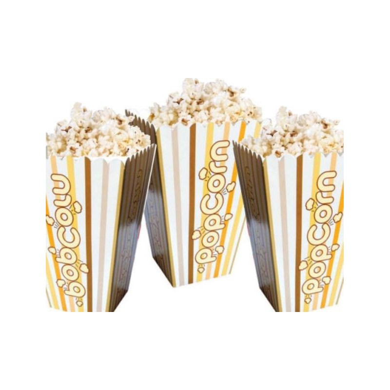Scatole di popcorn colore 1 contenitori di caramelle scatole di carta per i favori del partito di film 36pcs 