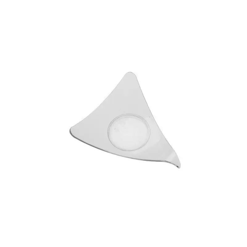 50 COPPETTE TRIANGOLARI IN PLASTICA 