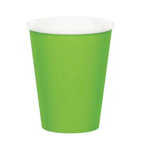 Bicchieri fresh lime verde limone - 8 pz